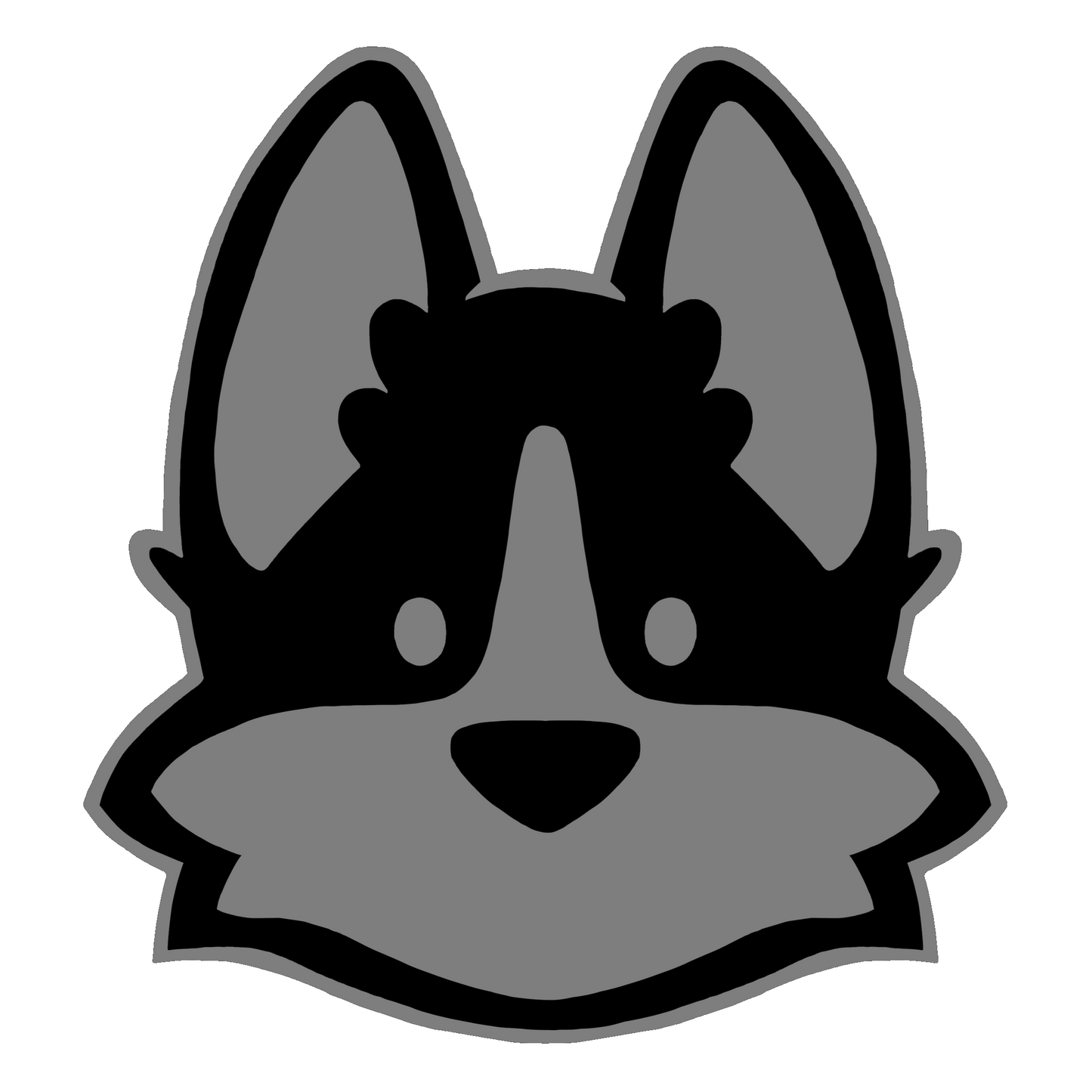 Clash of Corgis Vinyl Sticker